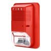 Fire Alarm Siren Strobe System Sensor Sound and Flash Light 24V