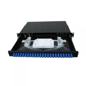 24 Port Fiber Optic SC Patch Panel