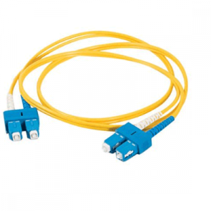 2m SC-SC 62.5/125 OM1 Duplex Multimode PVC Fibre Optic Cable