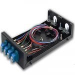metal_distribution_box_4_port_8_cores_splice_tray_lc_pigtail_wall_mount_fiber_enclosure