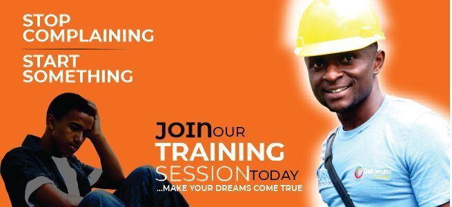 training banner