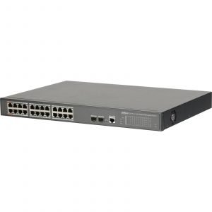 Dahua 24-PORT POE GIGABIT MANAGED SWITCH – DH-PFS4428-24GT-370