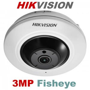 Hikvision DS-2CD2935FWD-I 3MP Network Fisheye Camera